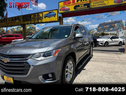 Satin Steel Metallic 2020 Chevrolet Traverse LT Leather