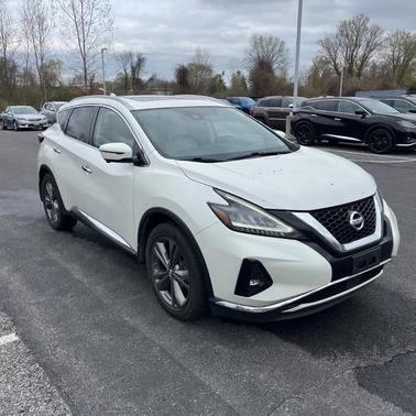 Pearl White Tricoat 2019 Nissan Murano Platinum