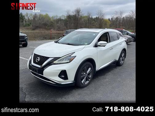 Pearl White Tricoat 2019 Nissan Murano Platinum