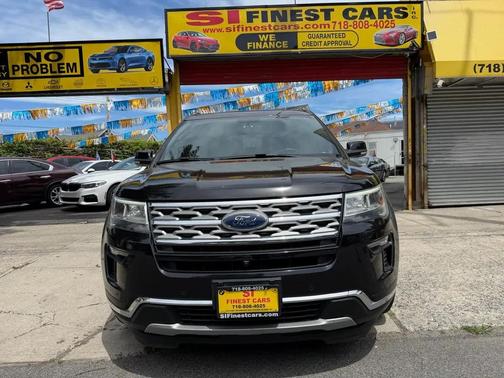 Agate Black Metallic 2019 Ford Explorer Limited