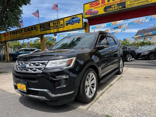 Agate Black Metallic 2019 Ford Explorer Limited