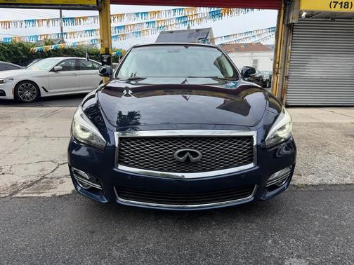 Blue 2017 INFINITI Q70 3.7X