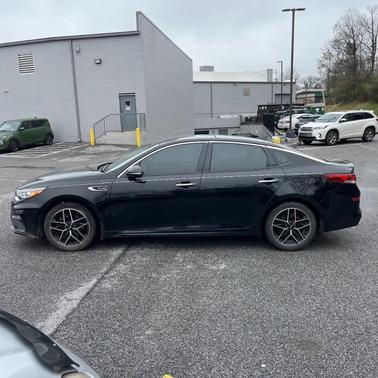Ebony Black 2019 Kia Optima SX Turbo