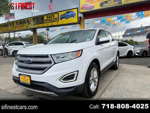 White 2016 Ford Edge SEL
