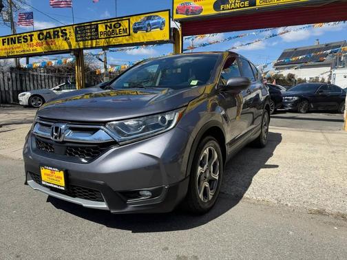 Gray 2017 Honda CR-V EX-L