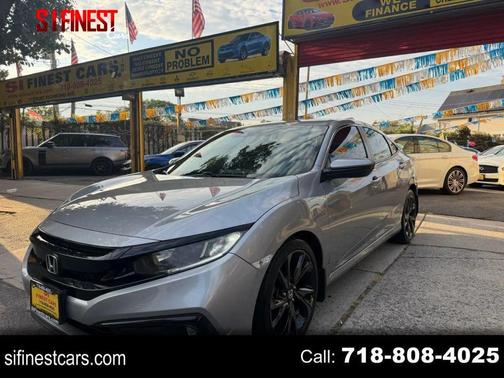 Lunar Silver Metallic 2019 Honda Civic Sport