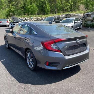 Gray 2021 Honda Civic EX