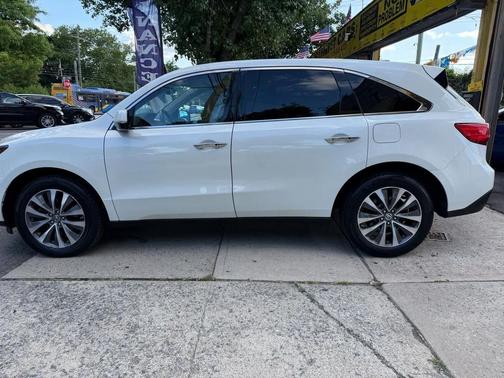 White Diamond Pearl 2016 Acura MDX 3.5L w/Technology Package