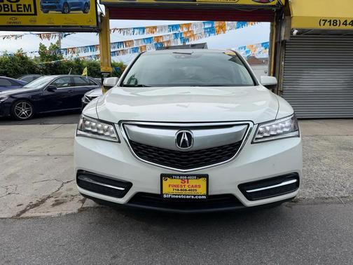 White Diamond Pearl 2016 Acura MDX 3.5L w/Technology Package