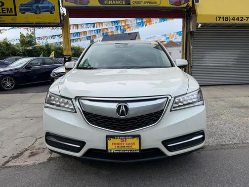White Diamond Pearl 2016 Acura MDX 3.5L w/Technology Package
