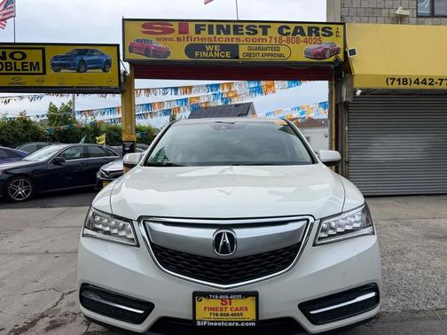 White Diamond Pearl 2016 Acura MDX 3.5L w/Technology Package