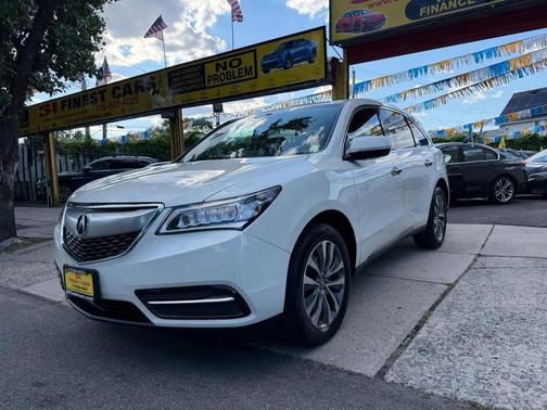 White Diamond Pearl 2016 Acura MDX 3.5L w/Technology Package