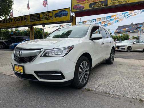 White Diamond Pearl 2016 Acura MDX 3.5L w/Technology Package