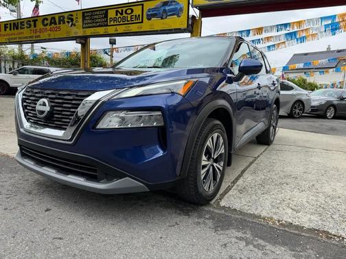 Caspian Blue Metallic 2021 Nissan Rogue SV
