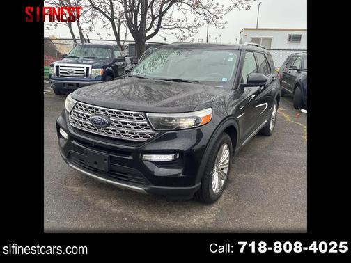 Agate Black Metallic 2020 Ford Explorer Limited