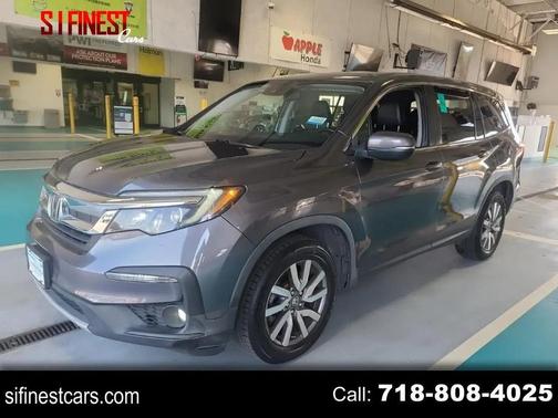 Modern Steel Metallic 2019 Honda Pilot EX-L