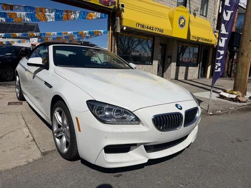 White 2015 BMW 640 i xDrive