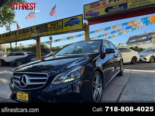 Dark Blue 2016 Mercedes-Benz E-Class 4MATIC