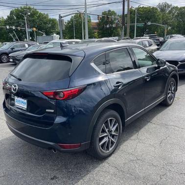 Blue 2017 Mazda CX-5 Grand Touring