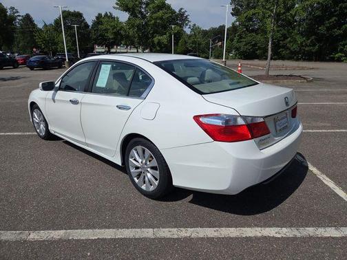 White Orchid Pearl 2013 Honda Accord EX