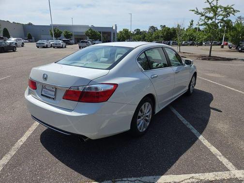 White Orchid Pearl 2013 Honda Accord EX