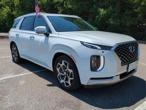 Hyper White 2022 Hyundai PALISADE Calligraphy