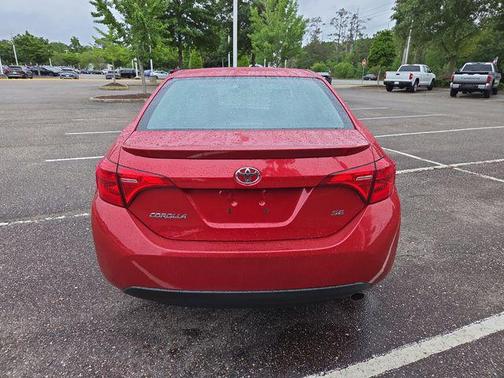 Barcelona Red Metallic 2019 Toyota Corolla SE