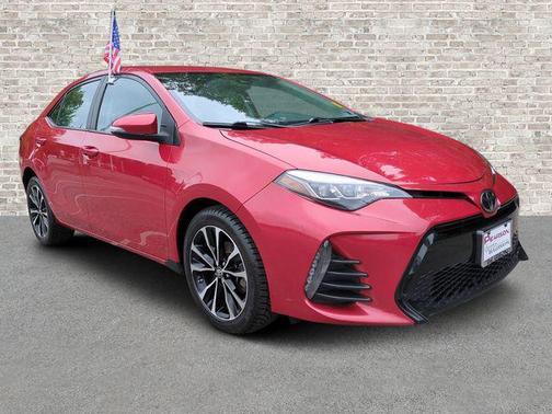 Barcelona Red Metallic 2019 Toyota Corolla SE