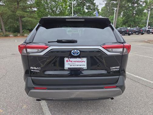 Midnight Black Metallic 2021 Toyota RAV4 Hybrid Limited
