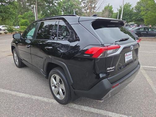 Midnight Black Metallic 2021 Toyota RAV4 Hybrid Limited