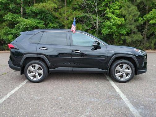 Midnight Black Metallic 2021 Toyota RAV4 Hybrid Limited
