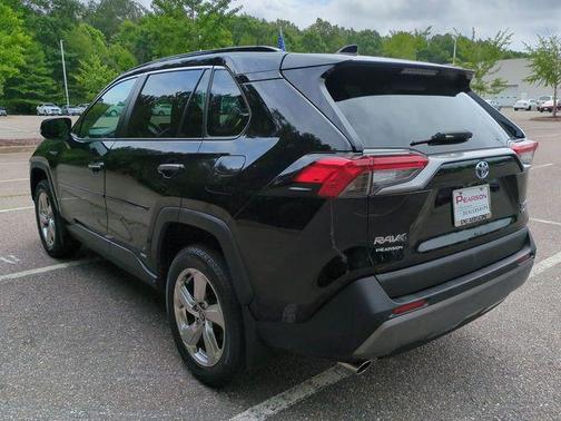 Midnight Black Metallic 2021 Toyota RAV4 Hybrid Limited
