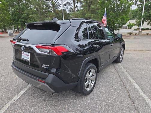 Midnight Black Metallic 2021 Toyota RAV4 Hybrid Limited