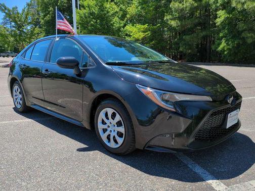 Black Sand Pearl 2021 Toyota Corolla LE
