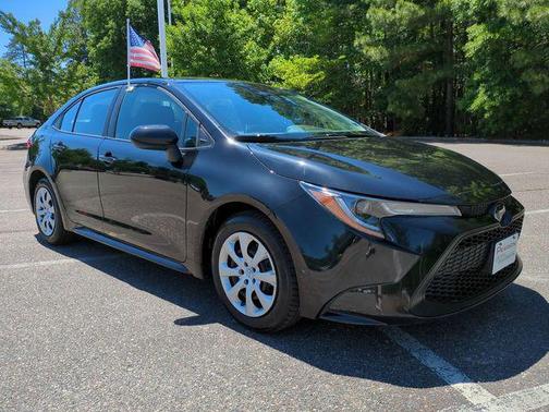 Black Sand Pearl 2021 Toyota Corolla LE