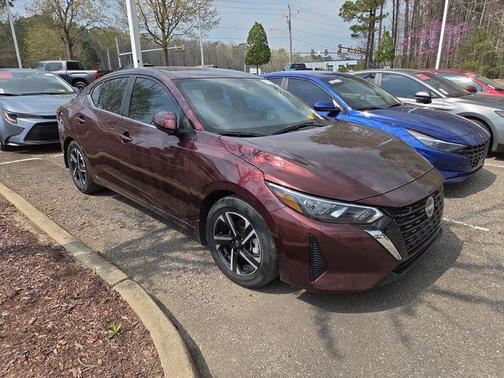 Rosewood Metallic 2024 Nissan Sentra SV