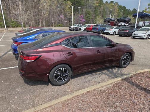 Rosewood Metallic 2024 Nissan Sentra SV
