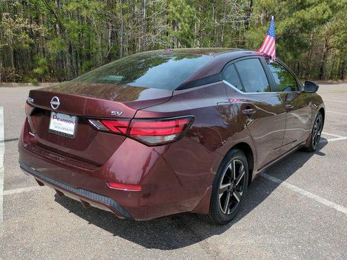 Rosewood Metallic 2024 Nissan Sentra SV