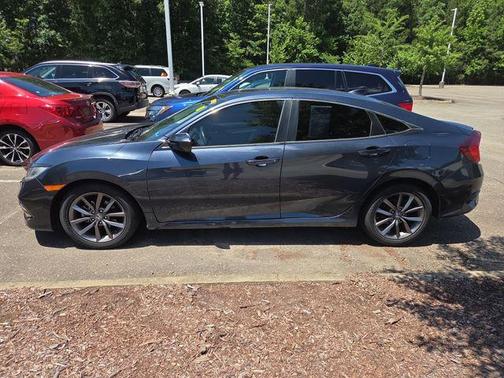 Cosmic Blue Metallic 2020 Honda Civic EX