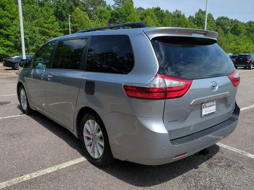 Silver Sky Metallic 2017 Toyota Sienna Limited Premium