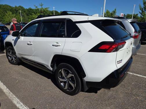 Super White 2021 Toyota RAV4 Prime SE