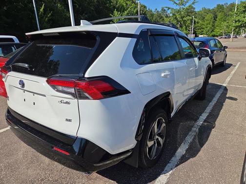 Super White 2021 Toyota RAV4 Prime SE