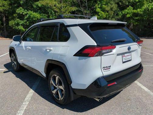 Super White 2021 Toyota RAV4 Prime SE