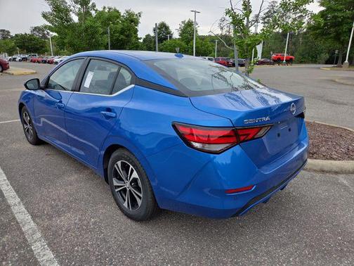 Electric Blue Metallic 2025 Nissan Sentra SV