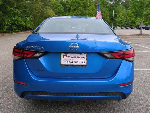 Electric Blue Metallic 2025 Nissan Sentra SV