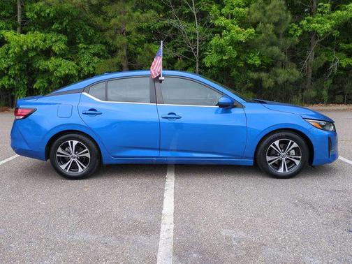 Electric Blue Metallic 2025 Nissan Sentra SV