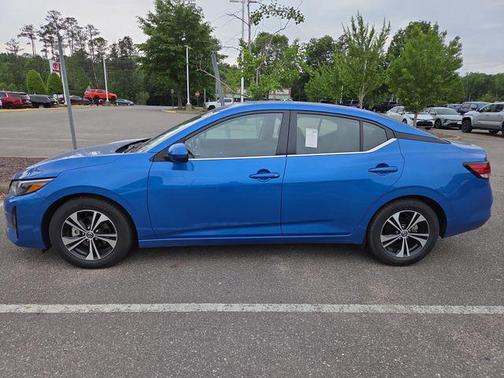Electric Blue Metallic 2025 Nissan Sentra SV