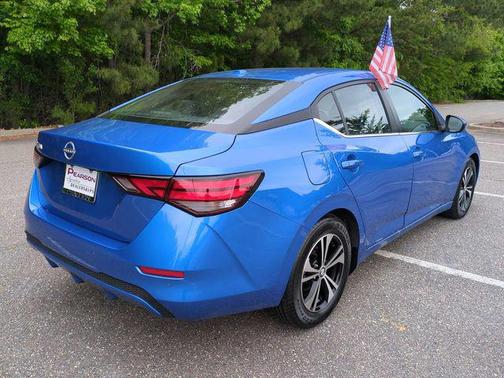 Electric Blue Metallic 2025 Nissan Sentra SV