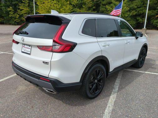 Platinum White Pearl 2024 Honda CR-V Hybrid Sport Touring AWD