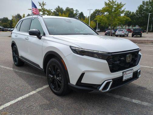 Platinum White Pearl 2024 Honda CR-V Hybrid Sport Touring AWD